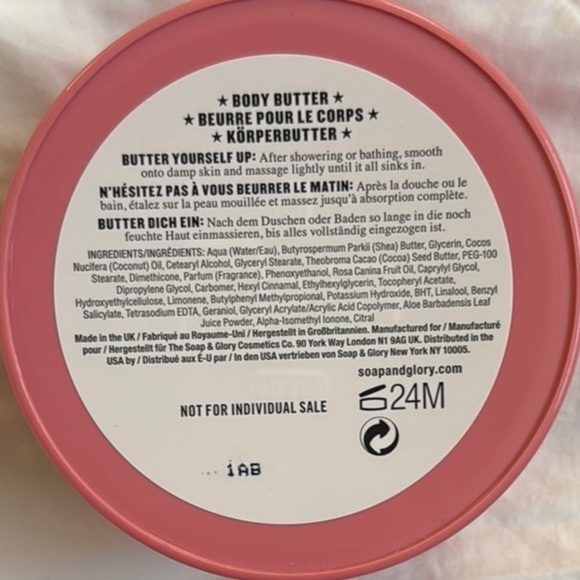 Soap & Glory Moisturizer Righteous Butter- Original Formula - Picture 3 of 3